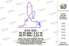Funny Animal Shelf Sitter Decor Laser Cut. Dog SVG Product Image 2