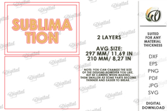 3D Music Art Decor Laser Cut. Wall Decor SVG Product Image 2