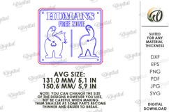 3D Sarcastic Decor Laser Cut. Wall Decor SVG Product Image 2