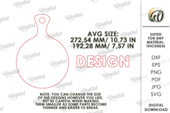 4Th Of July Cutting Board Laser Cut. Decorative Board SVG Product Image 2