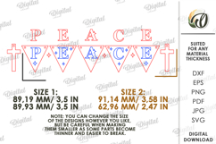 Christmas Banner Laser Cut . Christmas Decor SVG Product Image 2