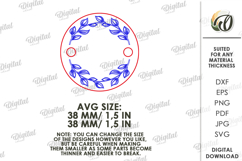 Personalized Name Tag Laser Cut. Engraved Name Tag SVG Product Image 2