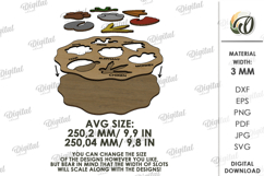 Wooden Puzzle Toy Laser Cut. Kids Montessori Toy SVG Product Image 2