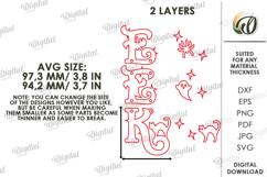 Halloween Wall Decor Laser Cut. Halloween Decor SVG Product Image 2