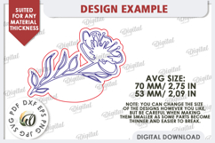 Wedding Place Card Laser Cut. Personalized Name Card SVG Product Image 2