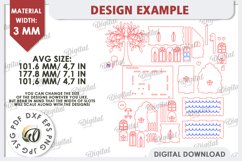 3D Valentine&#039;s House Laser Cut. Valentine Day Gifts SVG Product Image 3