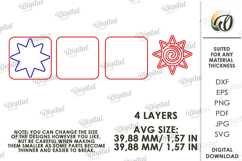 Play Dough Stamp Laser Cut. Kids Toy SVG Product Image 2