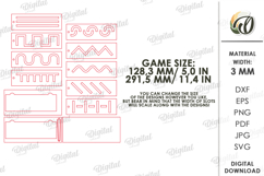 Educational Kids Game Laser Cut. Montessori Game SVG Product Image 3