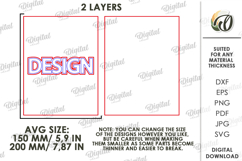 Animal Puzzle Laser Cut. Kids Puzzle Game SVG Product Image 2