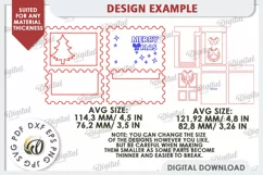 Christmas Gift Card Holder Laser Cut. Christmas Gift SVG Product Image 3