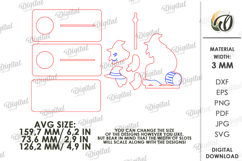 Halloween Light Stand Laser Cut. Candle Holder SVG Product Image 2