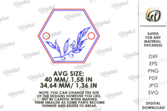 Personalized Name Tag Laser Cut. Engraved Name Tag SVG Product Image 2