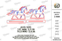 3D Wooden Carriage Bundle Laser Cut. Horse vehicles SVG Product Image 10