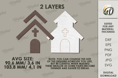 Interchangeable Christian Stand Laser Cut. Religious decor Product Image 8