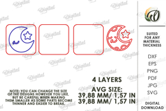 Play Dough Stamp Laser Cut. Kids Toy SVG Product Image 2