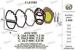 Sport Ring Holder Laser Cut. Ring Display. Softball SVG Product Image 2