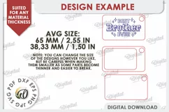 Best Brother Ever SVG. Family Keychain Laser Cut Product Image 3