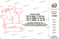 Christmas Stand Laser Cut. Christmas Decor SVG Product Image 2