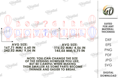 Gender Party Banner Laser cut. Wall decor SVG Product Image 2