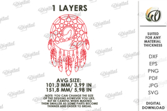 Native American Sign Laser Cut. Wall Decor SVG Product Image 2