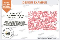 Wood Placemat Laser Cut. Home Decor. Wood Coasters SVG Product Image 2