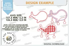 Kids Room Wall Decor Laser Cut. Baby Room SVG. Whale SVG Product Image 3