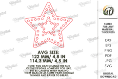 Kids Macrame Decor Laser Cut. Kids Room Wall Decor SVG Product Image 3