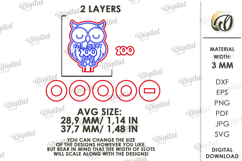 100 Days of School Pencil Topper Laser Cut. School SVG Product Image 2