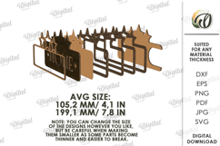 3D Movie Theater Night Lamp Laser Cut. Night Light SVG Product Image 2