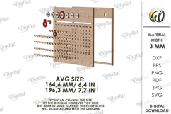 Perpetual Calendar Laser Cut. Wall Calendar SVG Product Image 2