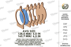 Christmas Lamp Laser Cut. Christmas Nightlight SVG Product Image 2