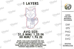 Christmas Animal Clothespin Magnets Laser Cut. Christmas SVG Product Image 2