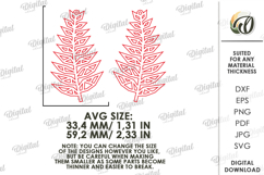 Geometric Earrings Laser Cut. Dangle Earrings SVG Product Image 2