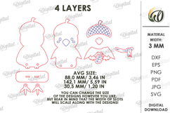 3D Fall Stand Laser Cut. Standing Decor. Crow SVG Product Image 2