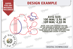 Easter Sheep Money Holder Laser Cut. Easter Gift SVG Product Image 2