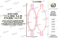 Kitchen Serving Snack Tray Laser Cut. Treat Board SVG Product Image 2