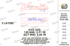 3D Home Decor Sign Laser Cut. Standing Decor SVG Product Image 2