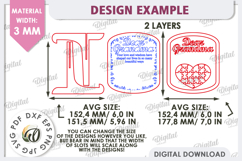 Grandparents Puzzle Frame Laser Cut. 3D Family Frames SVG Product Image 2