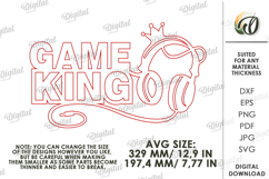 Gamer Wall Sign Laser Cut. Wall decor SVG Product Image 2