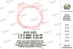 Kids Macrame Decor Laser Cut. Kids Room Wall Decor SVG Product Image 3