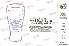 Wall Mounted Beer Bottle Opener Laser Cut. Bar Decor SVG Product Image 2