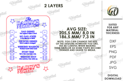 Drinking Game Laser Cut. Adult Party Board Game SVG Product Image 2