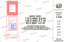 3D Home Sign With Stand Laser Cut. Stand Decor SVG Product Image 2