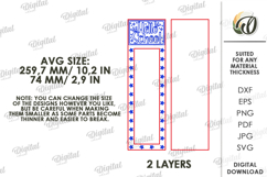 School Pencil Holder Laser Cut. Gift For School Kid SVG Product Image 2