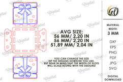 Happy Birthday Candle Holder Laser Cut. Candle Holder SVG Product Image 2