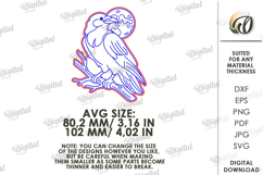 Halloween hook Laser Cut. Wall coat hook SVG. Crow Product Image 2