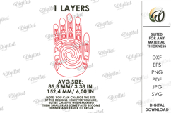 Native American Sign Laser Cut. Wall Decor SVG Product Image 2