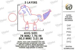 Farm Animal Magnet Laser Cut. Fridge Magnet. Horse SVG Product Image 2