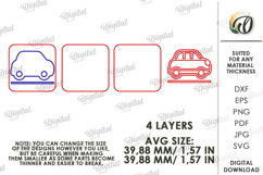 Play Dough Stamp Laser Cut. Kids Toy SVG Product Image 2