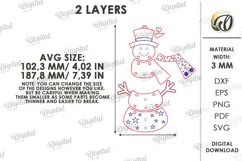 Christmas Tree Ornaments Laser Cut. Christmas Tree Decor SVG Product Image 3